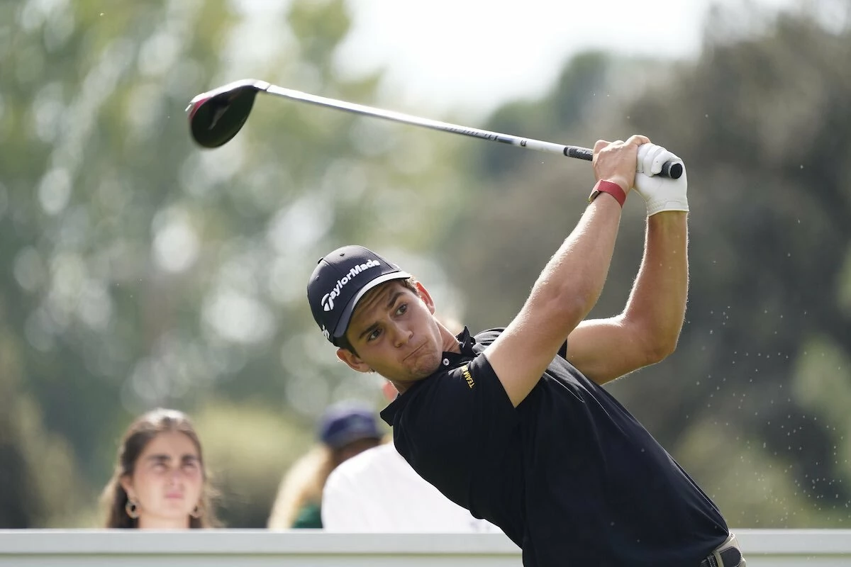 El golfista sanroqueño Ángel Ayora