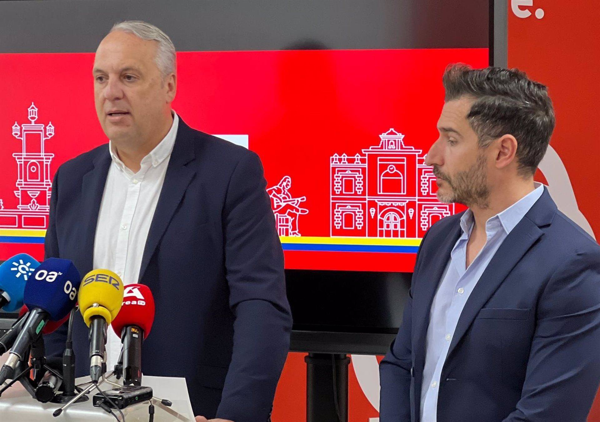 Ruiz Boix señala que el acuerdo sobre Gibraltar está "más cerca que lejos de producirse". Ruiz Boix en rueda de prensa. - PSOE.