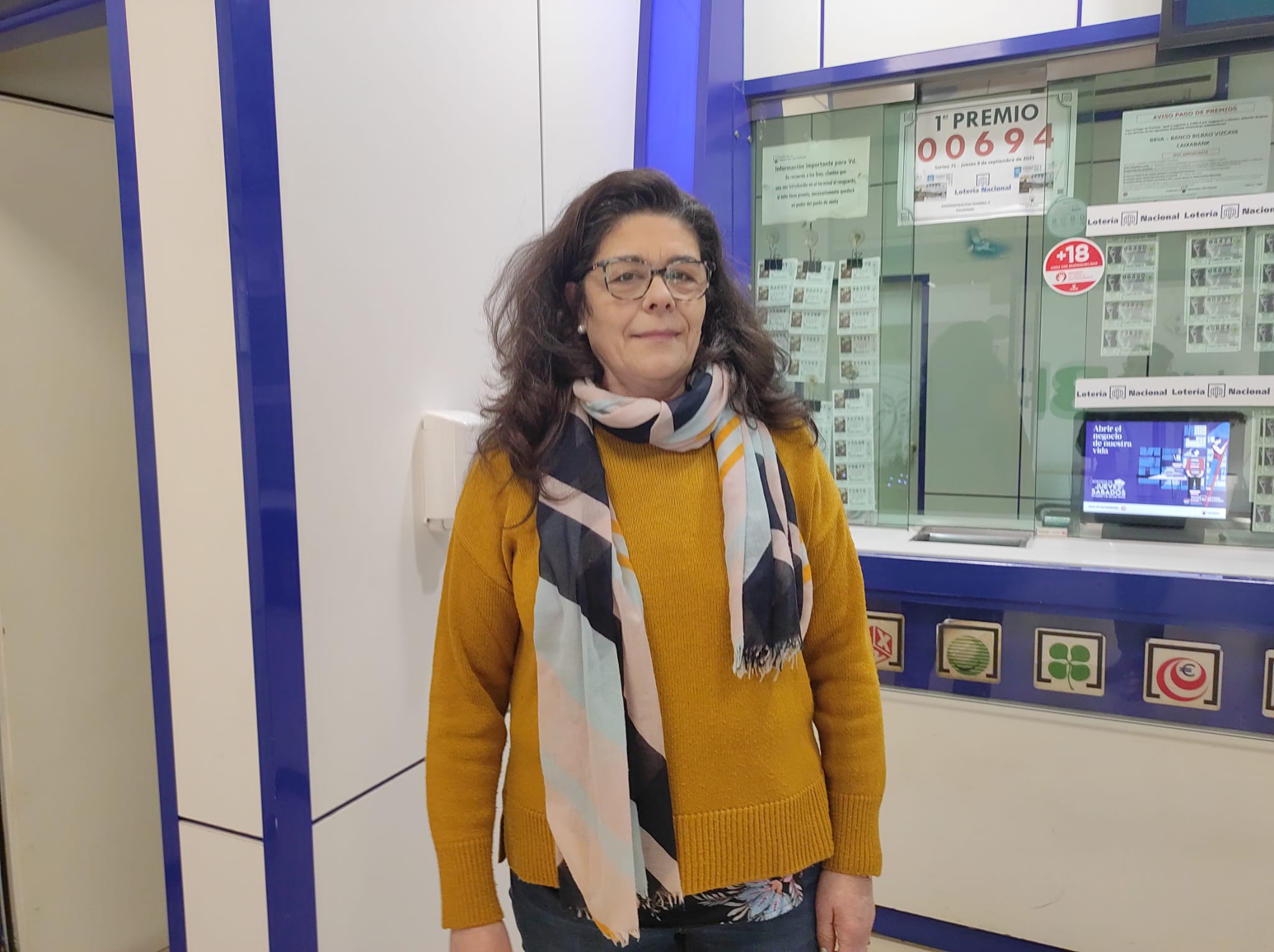 Propietaria de la administración de loterías de Carrefour Los Barrios.