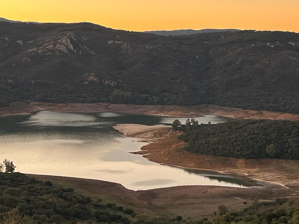 Embalse de Guadarranque, en Castellar de la Frontera. Foto: F.M.