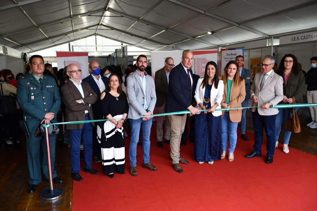 Inauguración del VI Salón del Estudiante (Foto: Ayuntamiento de San Roque).