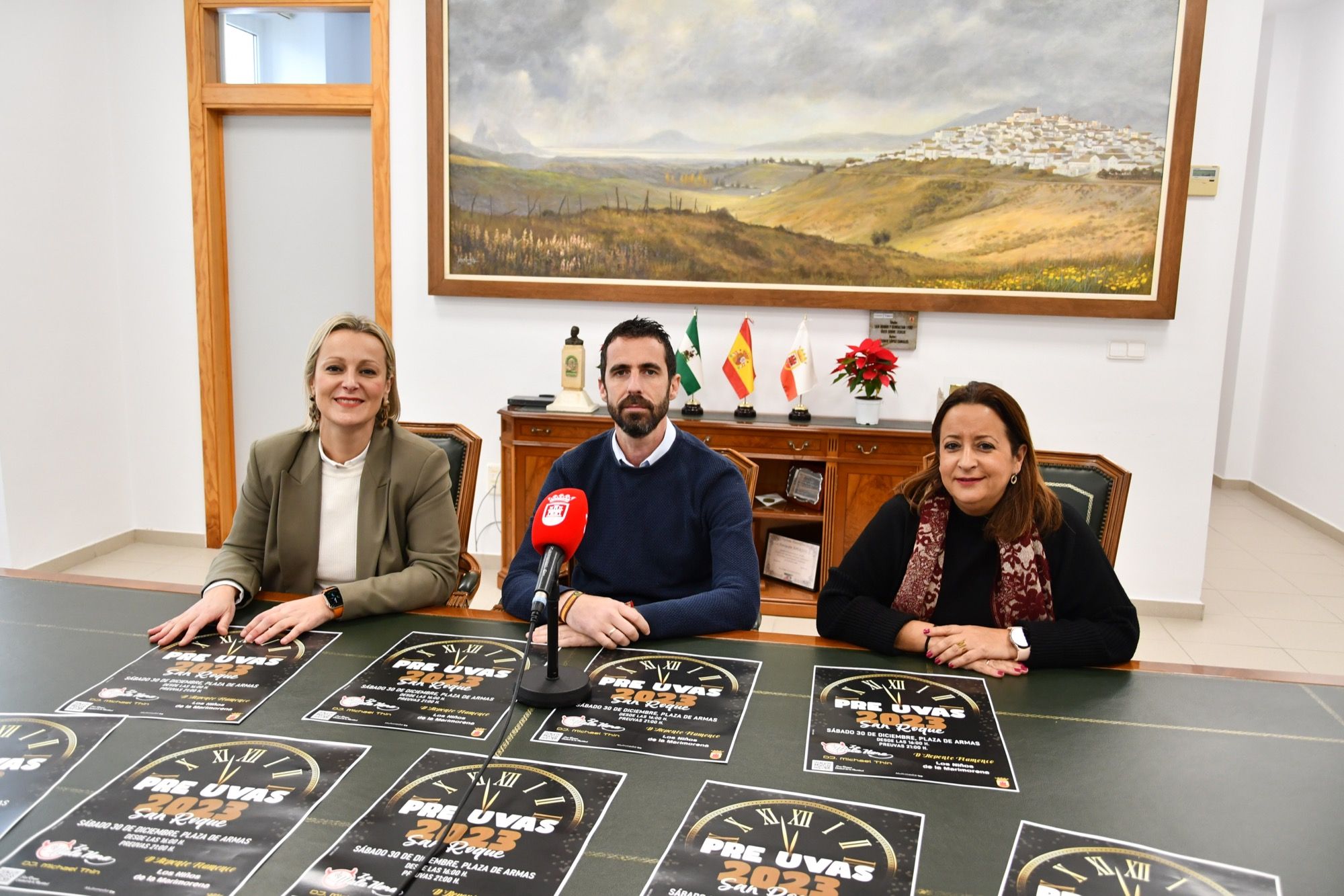La Plaza de Armas de San Roque se 'convierte' en la Puerta del Sol con una gran fiesta de preuvas este sábado 
