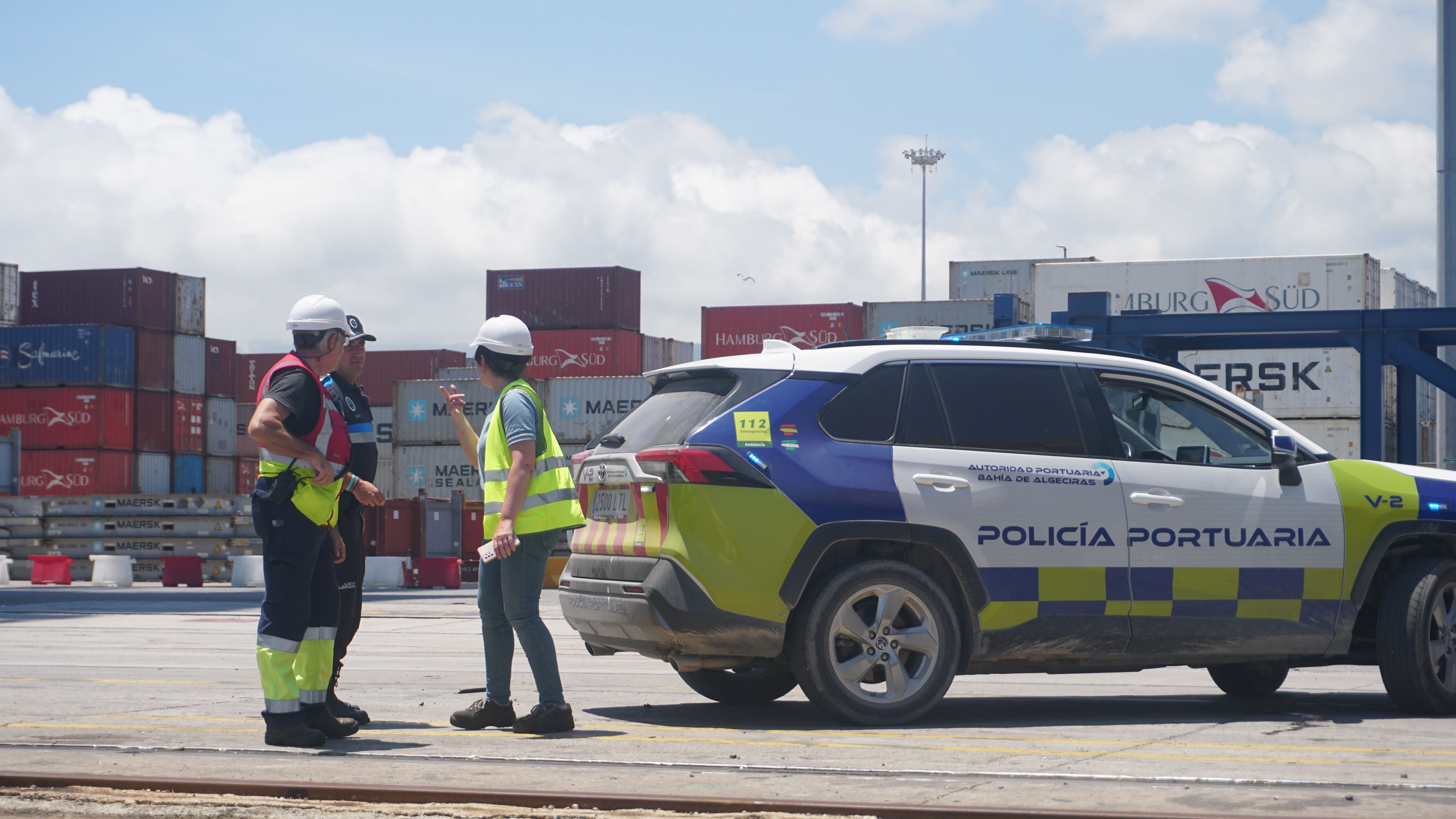 Policía Portuaria. Foto: F.M.