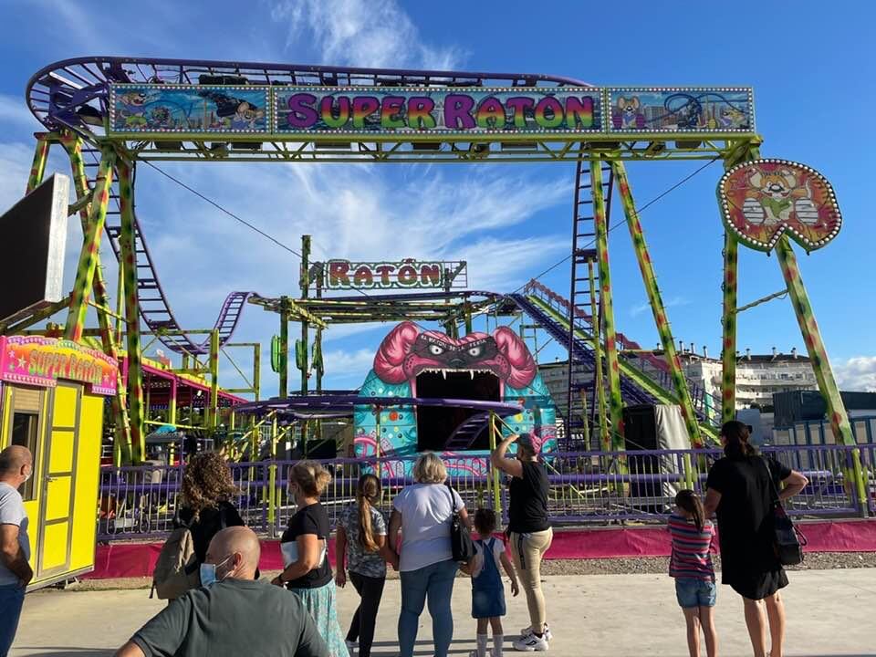 Atracciones de la feria.