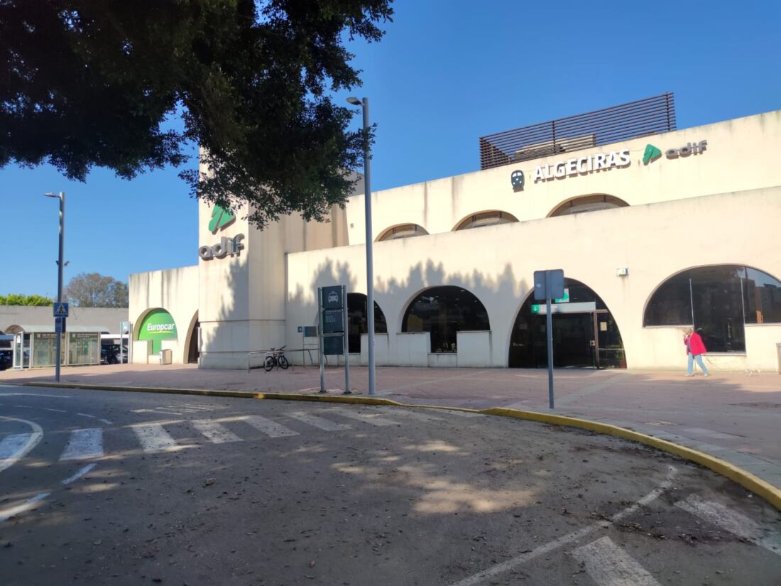 Estación de tren de Algeciras. 
