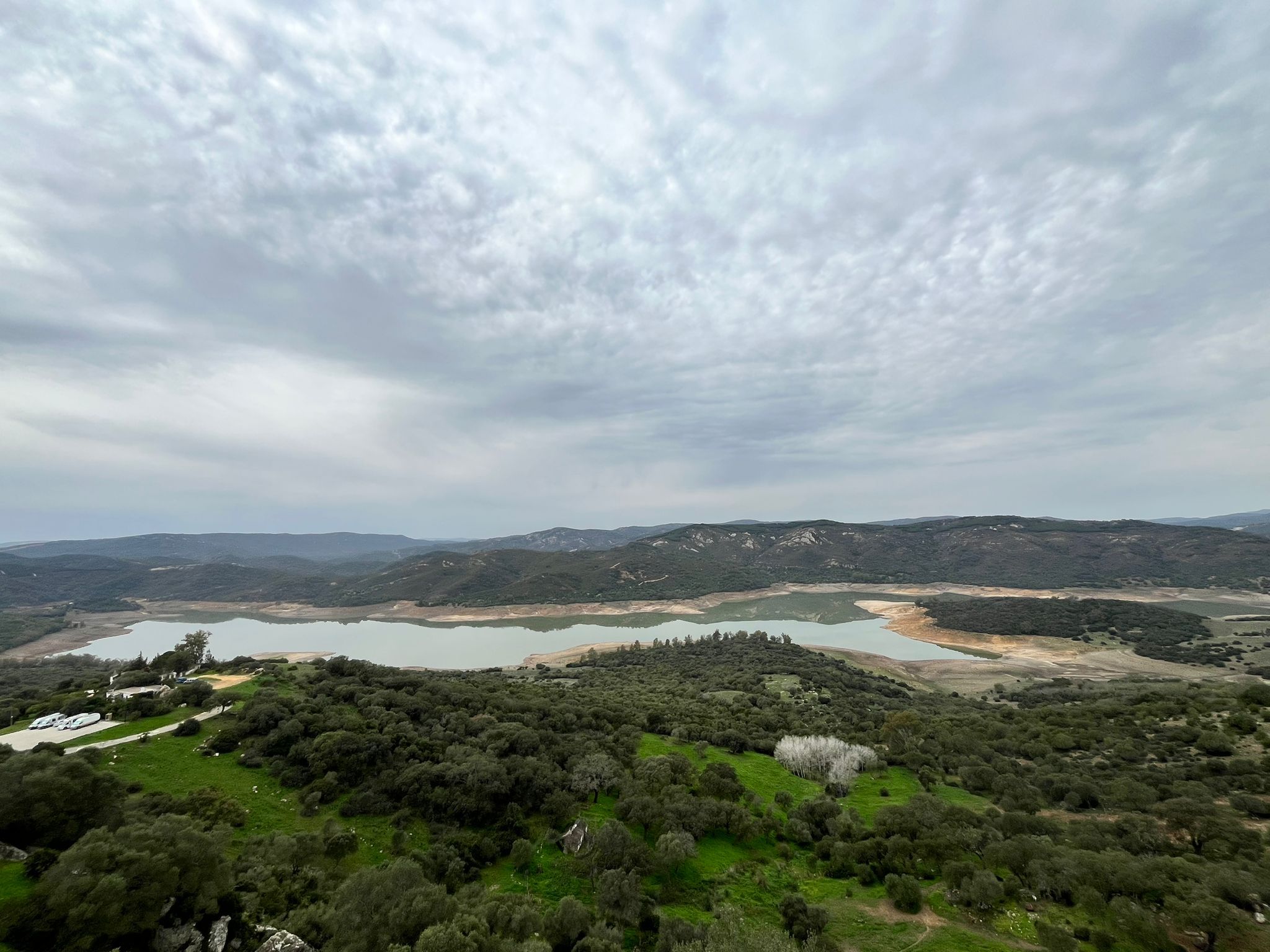  El PP defiende "la prioridad y compromiso de la Junta" para hacer frente a la sequía. Embalse de Guadarranque. Foto: F.M.