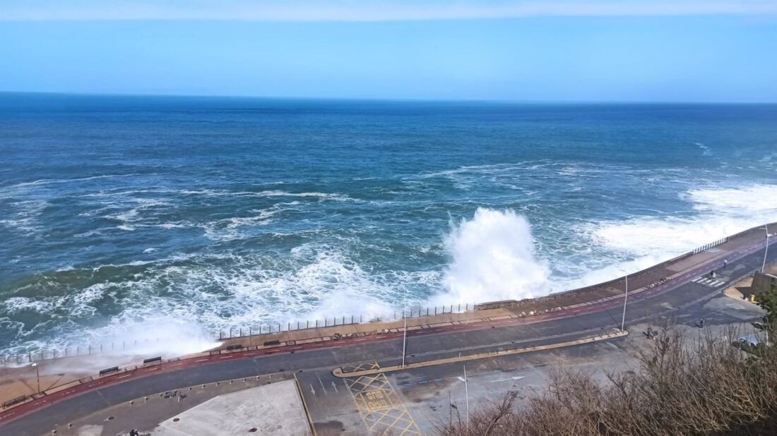 Cádiz.- La Aemet activa este martes el aviso amarillo por fuerte oleaje en El Estrecho