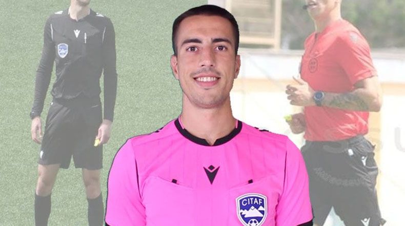 El colegiado tinerfeño Méndez Hernández se estrena el domingo con la RB Linense