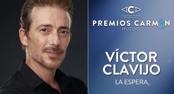 El algecireño Víctor Clavijo, reconocido como Mejor Actor Protagonista en los premios del cine andaluz