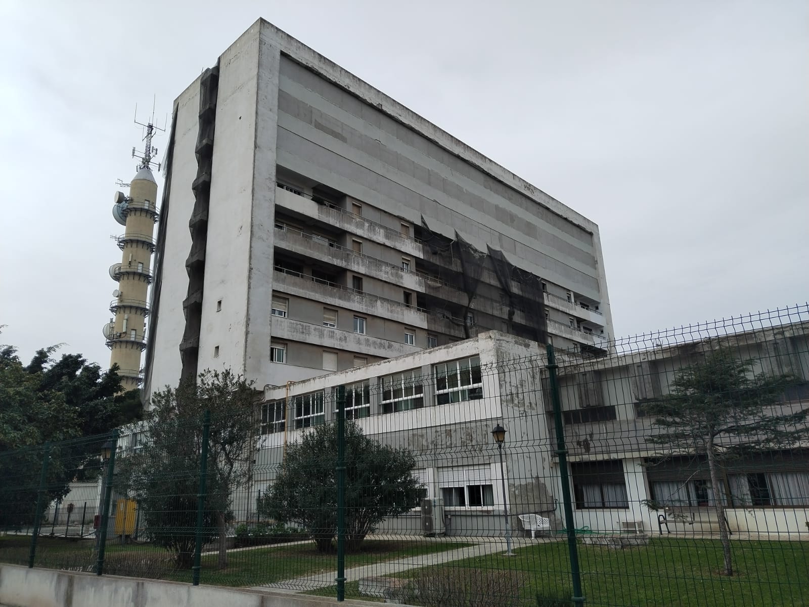 Estado actual del asilo de San José Artesano.