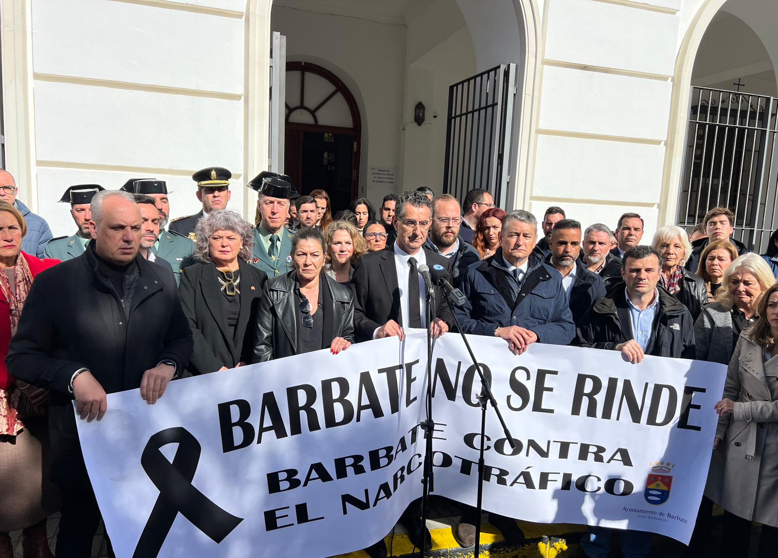 Manifestación en Barbate.