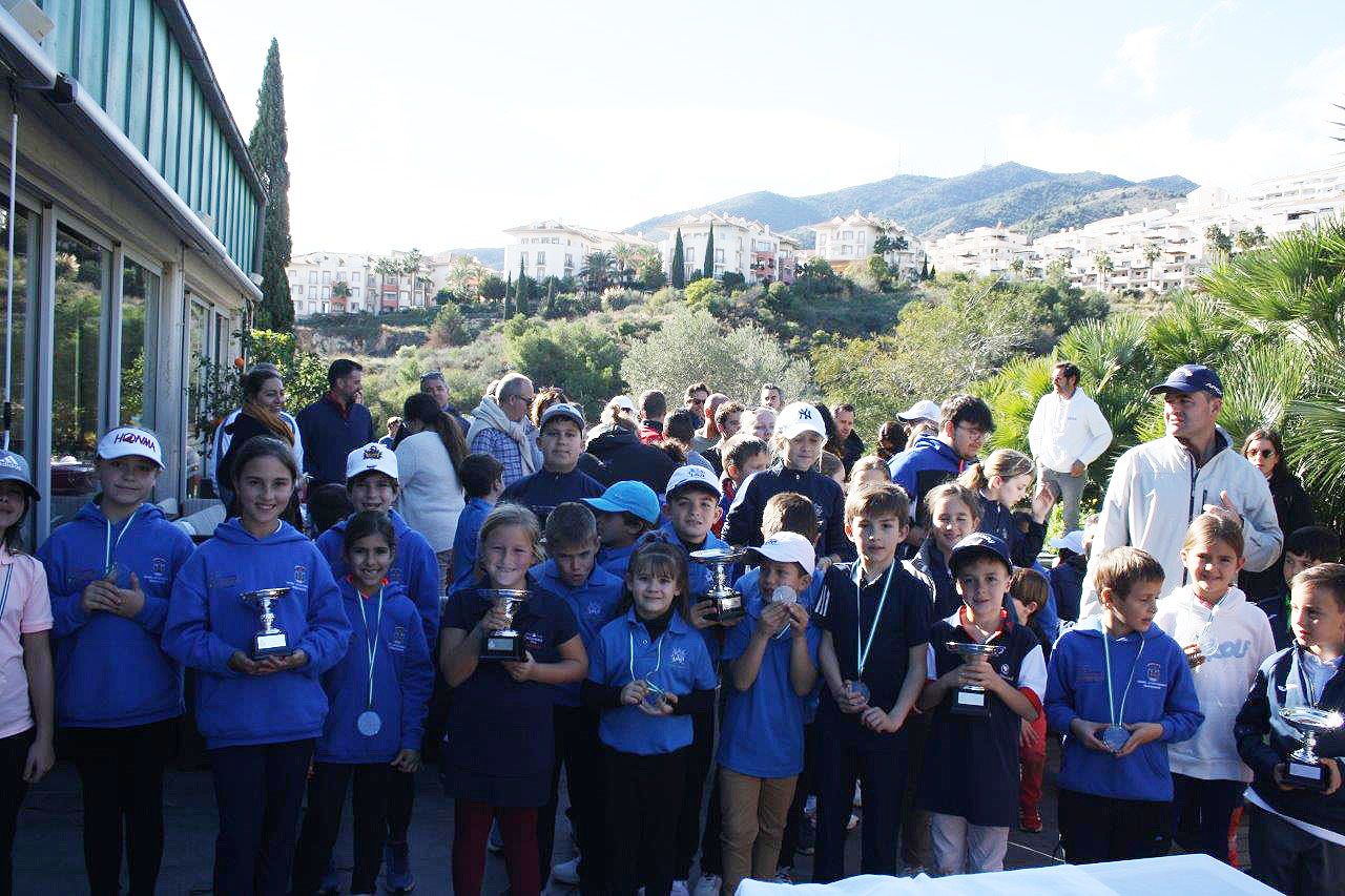 Tres títulos para la comarca en la cita del Pequecircuito de Andalucía en Benalmádena Golf