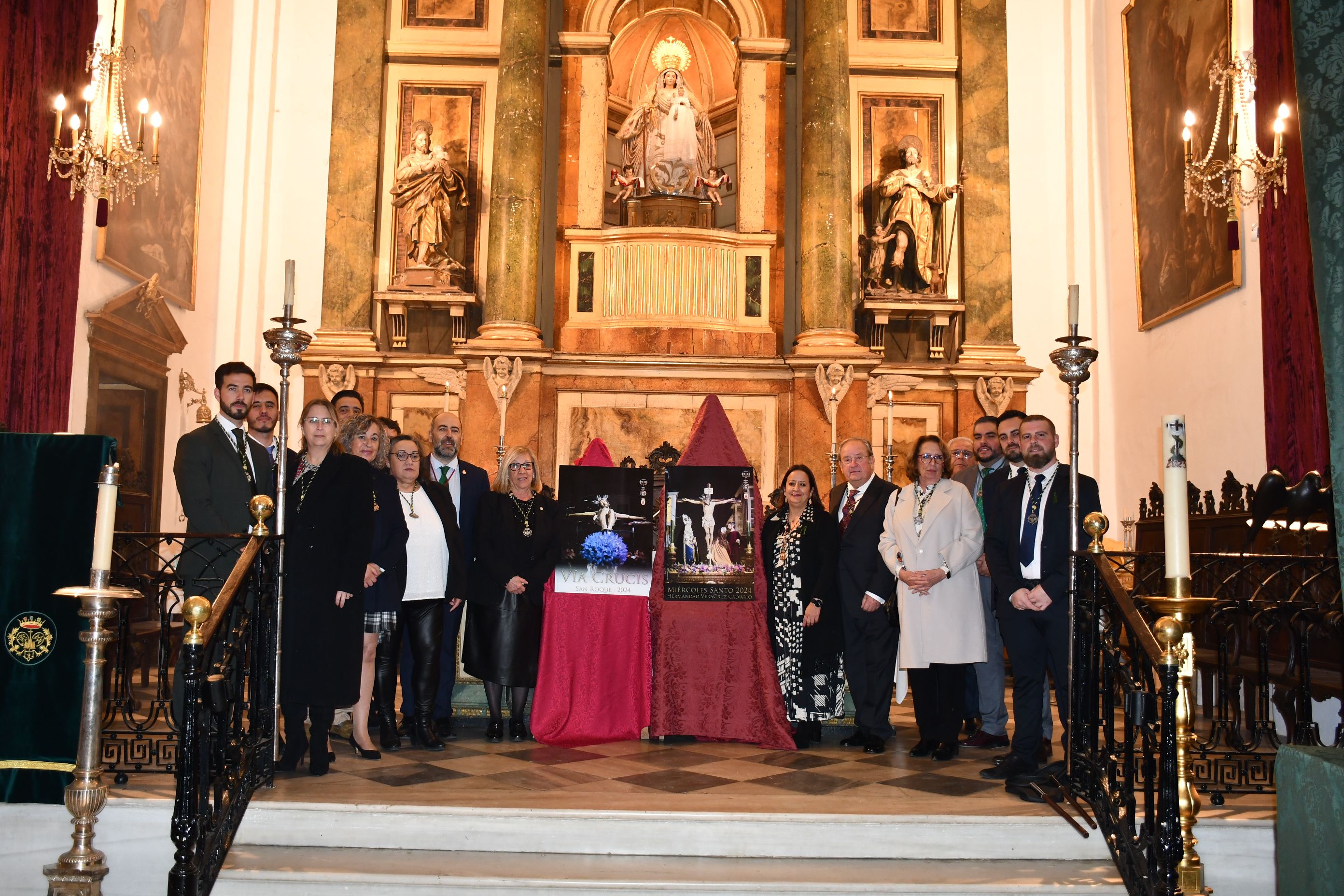 Celebrado el Triduo en honor al Santísimo Cristo De la Vera-Cruz y María Santísima de las Penas.