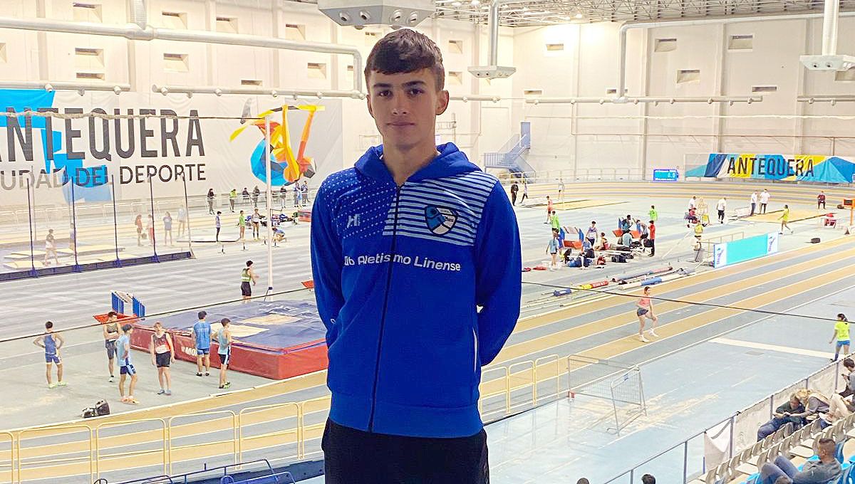 Antonio Molina, del Atletismo Linense, cuarto en la Final A de los 800 metros en el Andaluz Sub-18