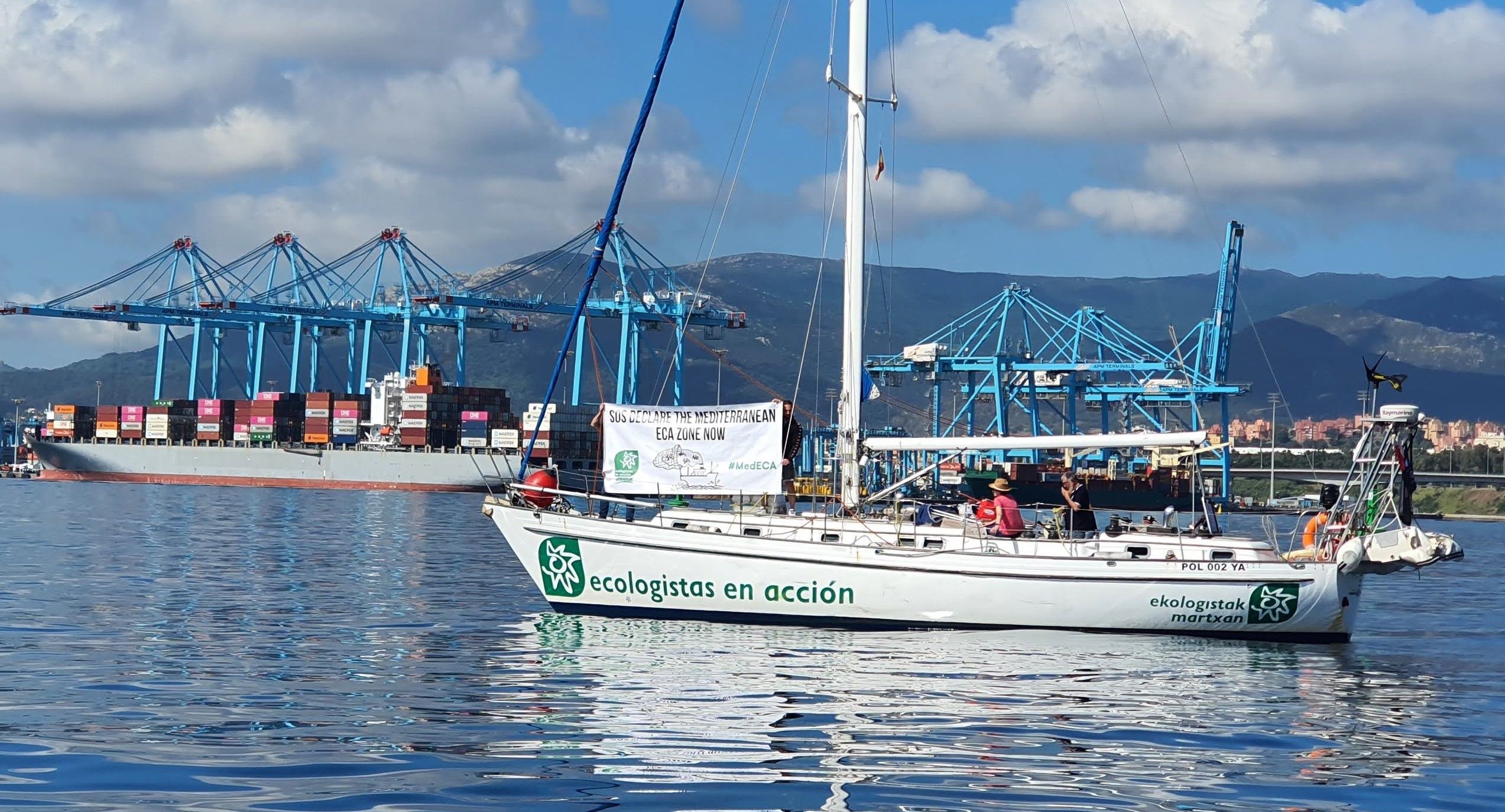 Verdemar pide al Puerto de Algeciras que adapte el Plan Director para proteger al Campo de Gibraltar