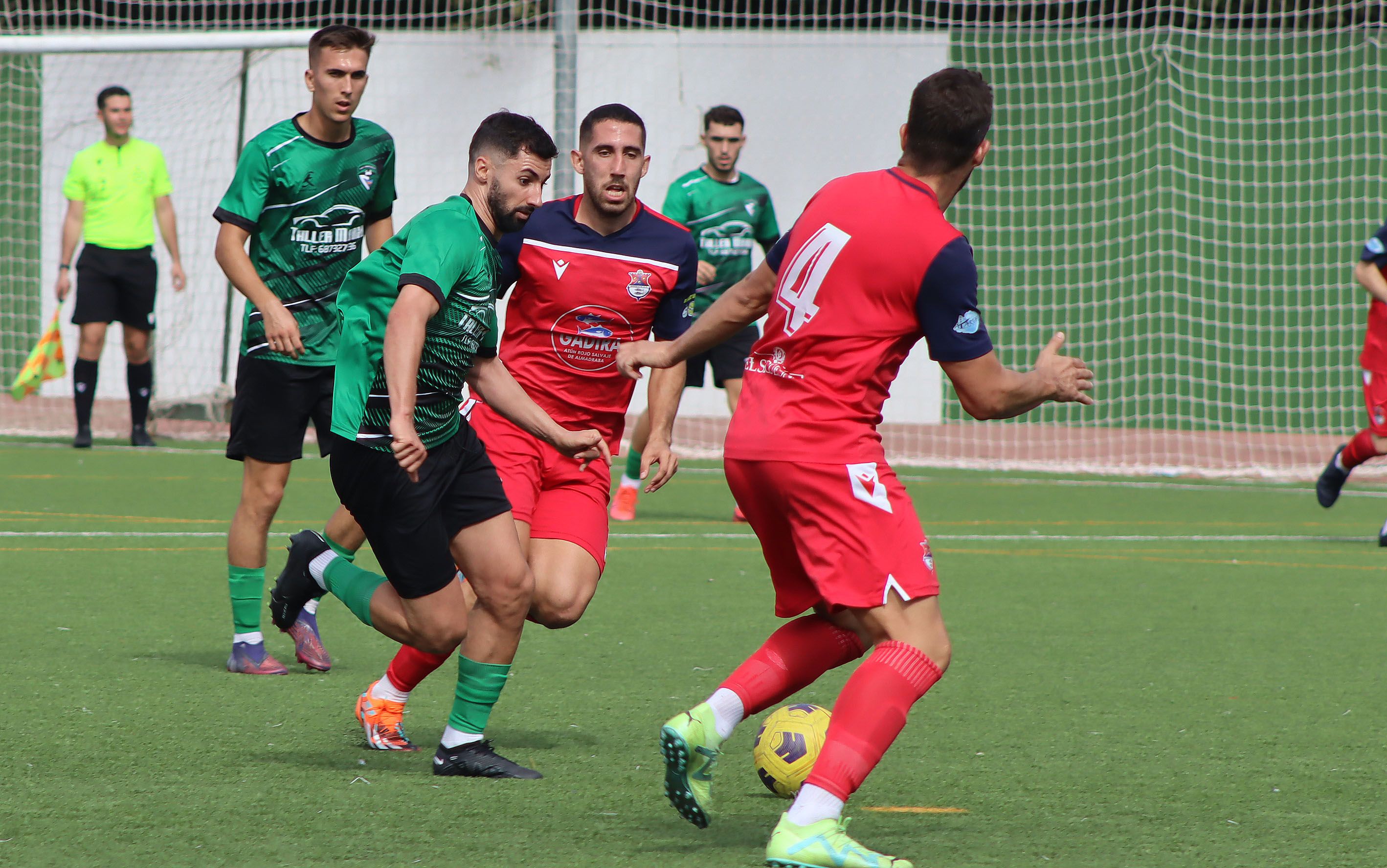La AD Taraguilla pierde en Barbate CF y se aleja del liderato/Foto: AXEL S.C.
