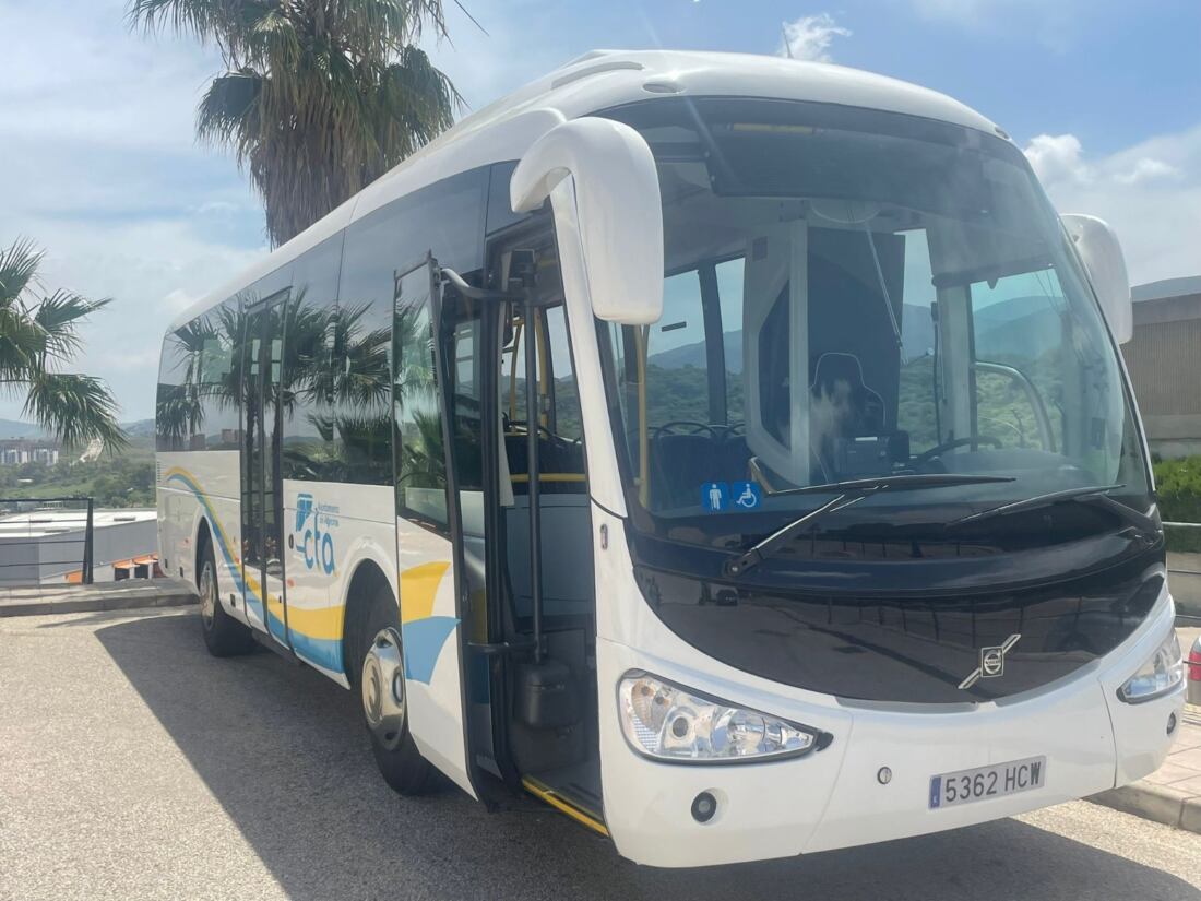 Autobús en Algeciras.