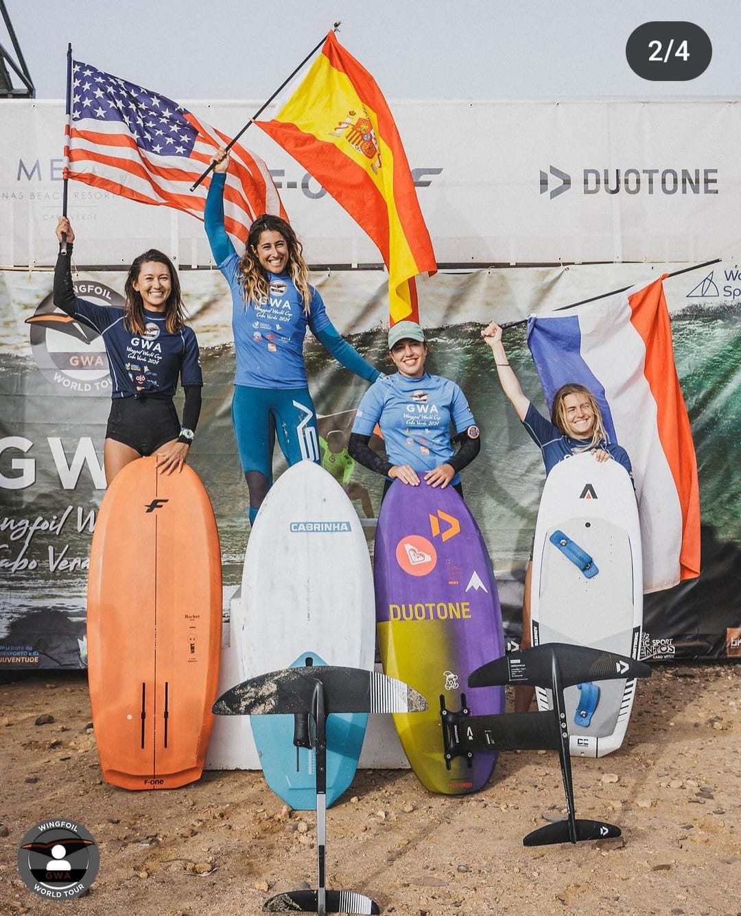 La rider tarifeña Nía Suardíaz abre el Mundial con un tercer puesto en Cabo Verde