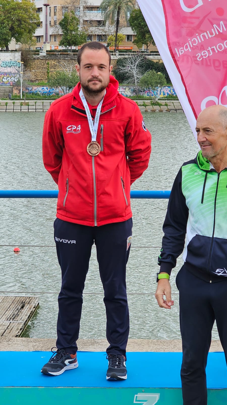 Miguel Rubiales, del CP Algeciras, medalla de bronce en el Campeonato Andaluz de Invierno