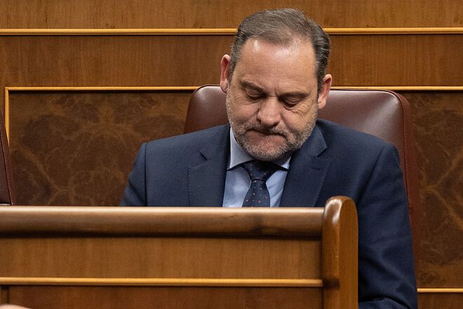 El PSOE exige a Ábalos entregar su acta y plantea que el Congreso investigue la compra de mascarillas. Foto: Europa Press.