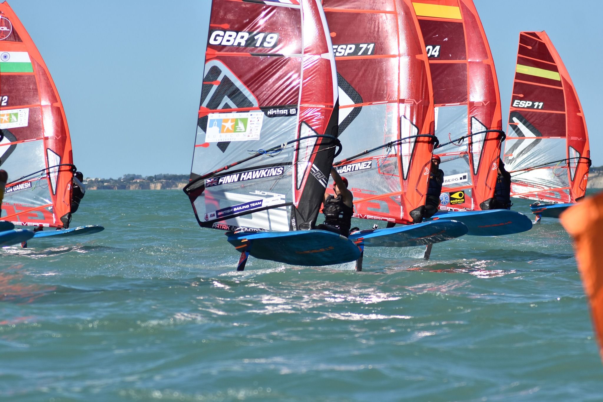 Fernando Martínez, del CD Saltwater Wind Tarifa, quinto español en el Trofeo 'Carnaval' iQFoil