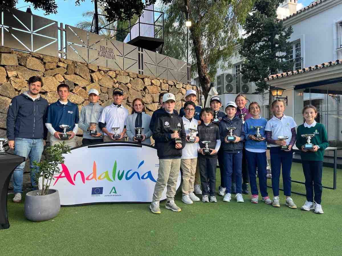 Dimitrii Elchaninov y Sofía Gamilla (CG La Cañada) se imponen en Añoreta Golf