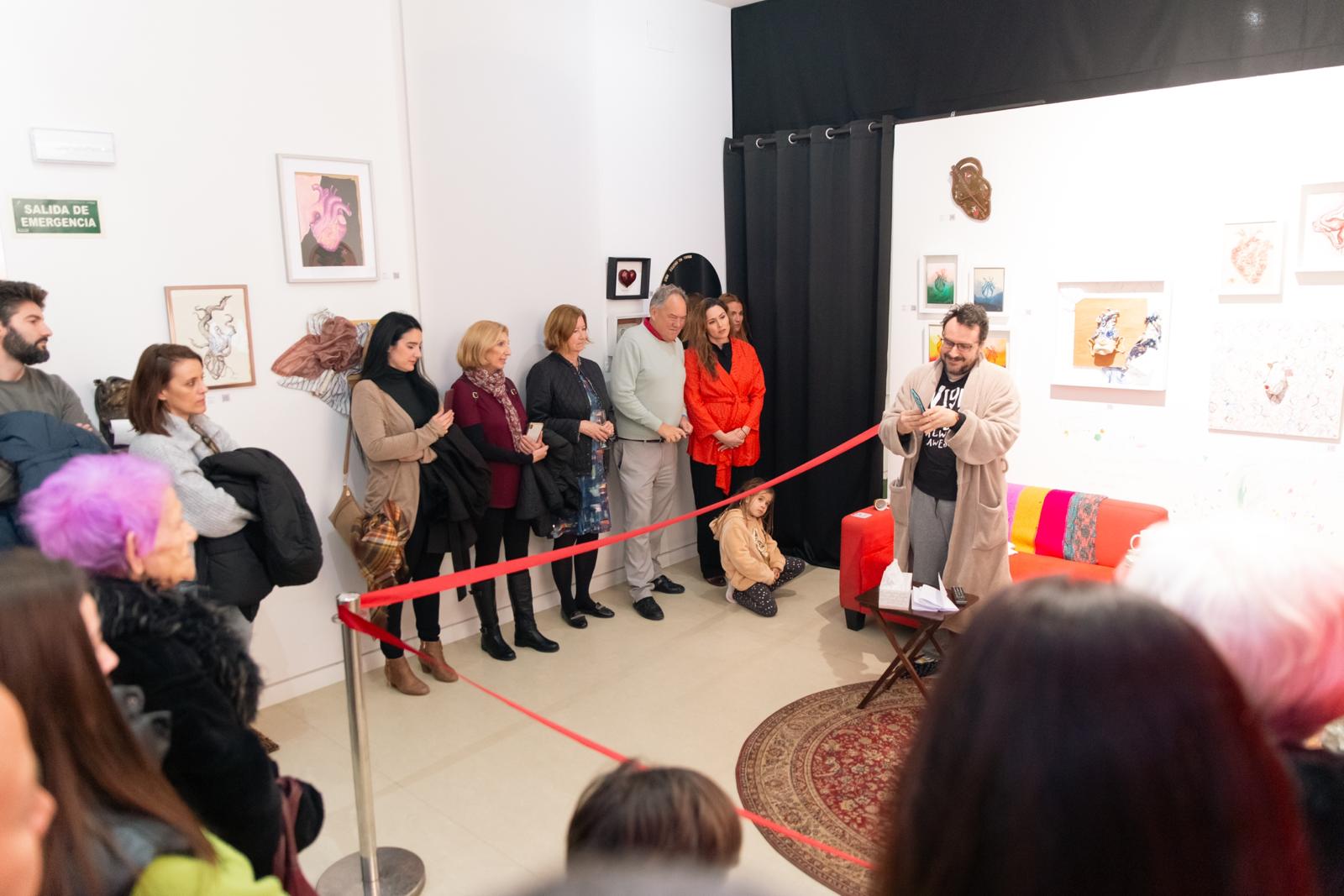 'Latidos' se recibe unas con 20.000 visitas en el Museo Cruz Herrera de La Línea