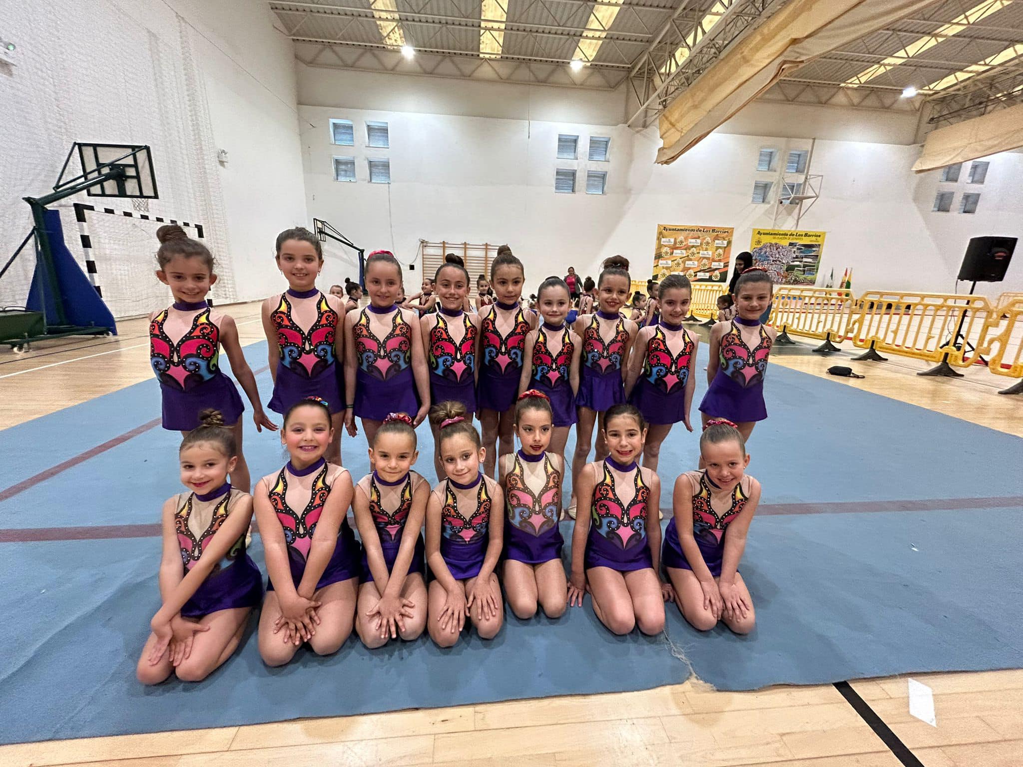 El Club Gimnasia Rítmica Algeciras logra diez medallas en la cita de Los Barrios