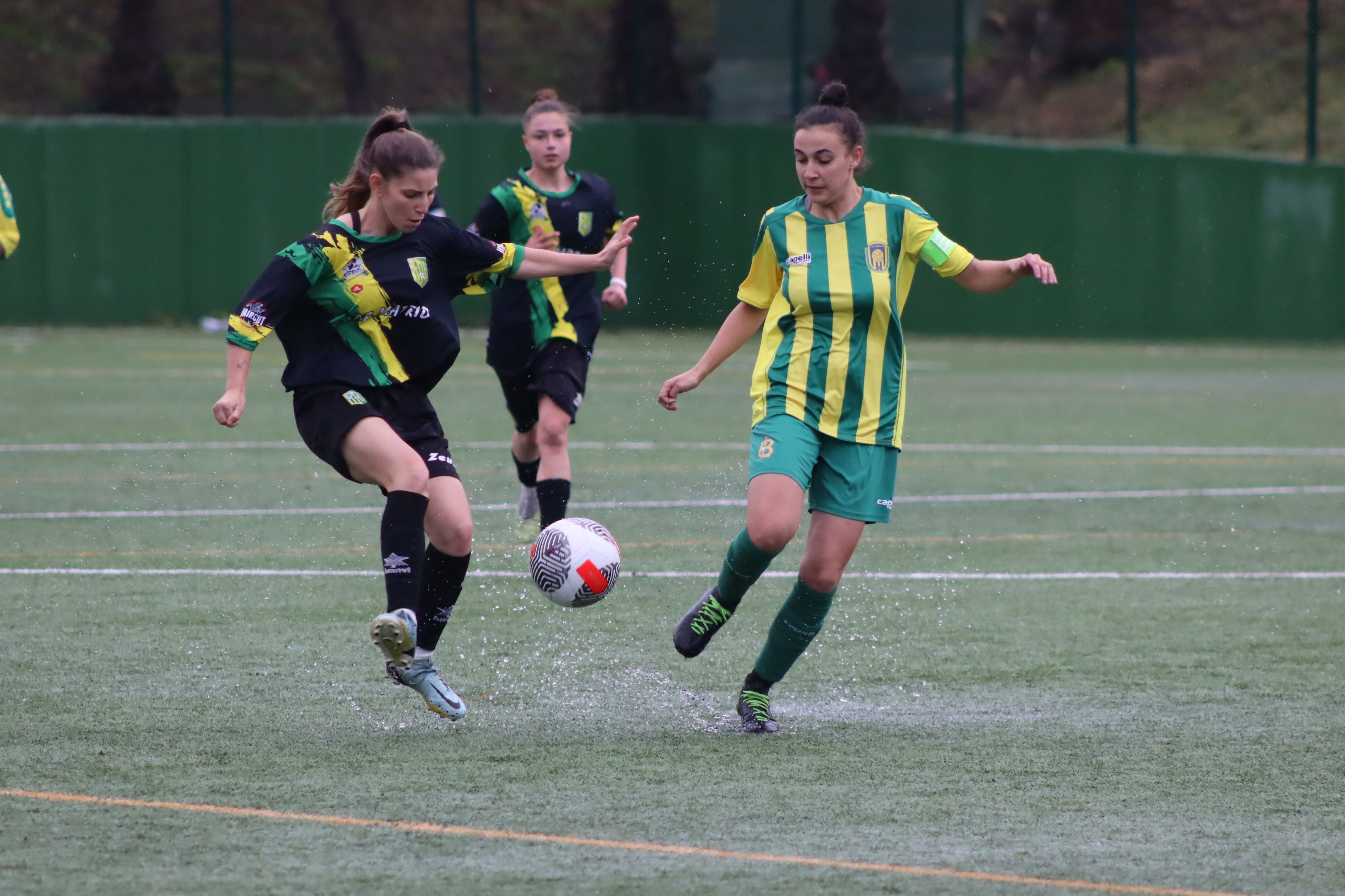 Las féminas de la UD Los Barrios sucumben al agua y al Safa San Luis (0-4)