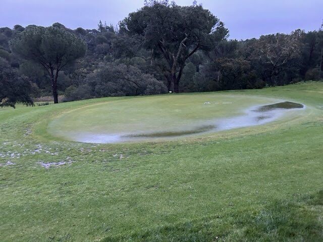 La meteorología obliga a cancelar, sin ganador, el XXXV Campeonato de la PGA de España