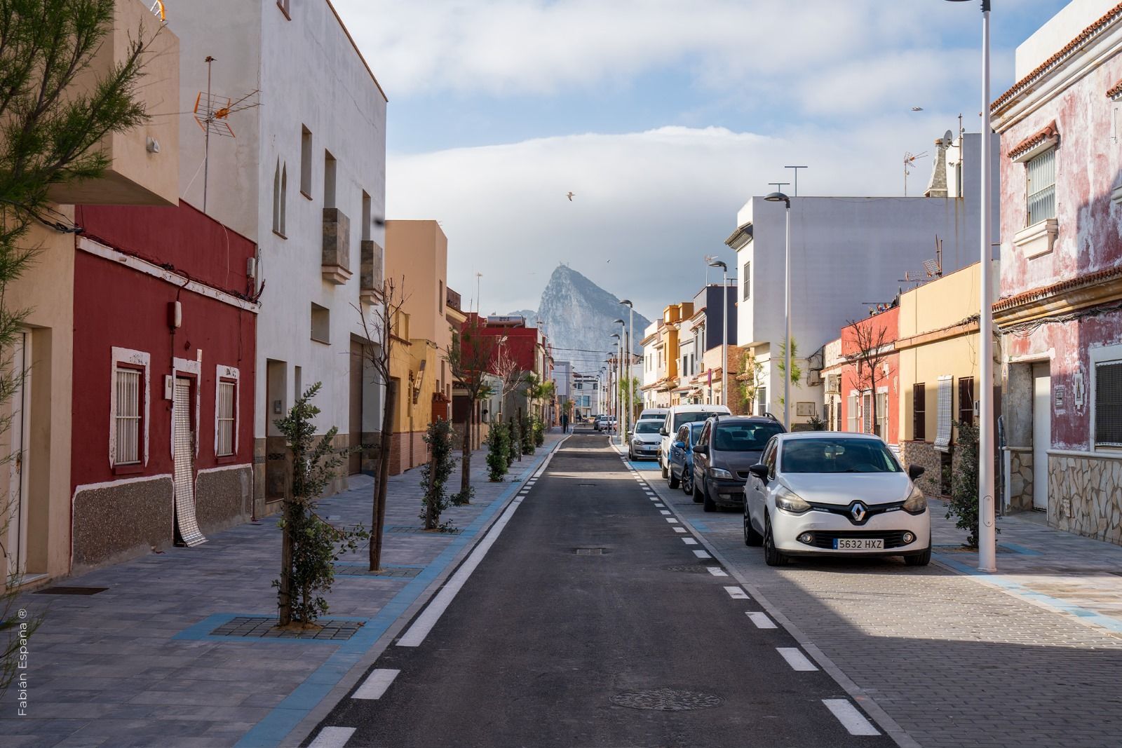 Barrio de La Atunara, en La Línea.
