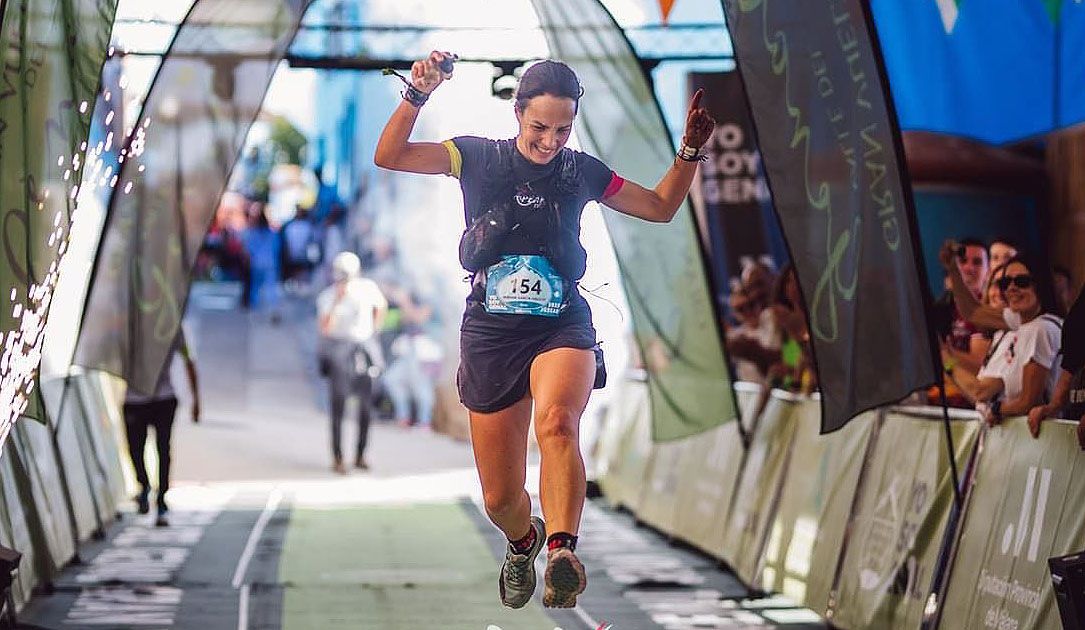 La algecireña Miriam García, novena con Andalucía en el Nacional de Trail Running/Foto: CHITÓ