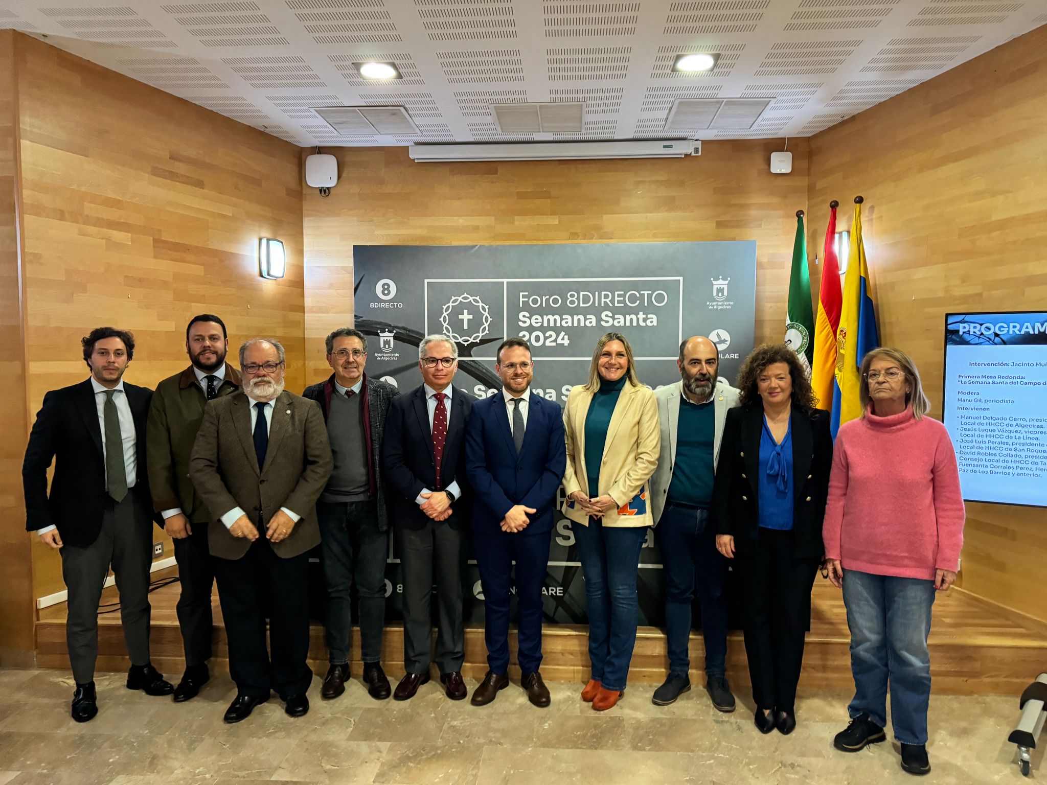 8Directo celebra su primer Foro sobre la Semana Santa del Campo de Gibraltar 