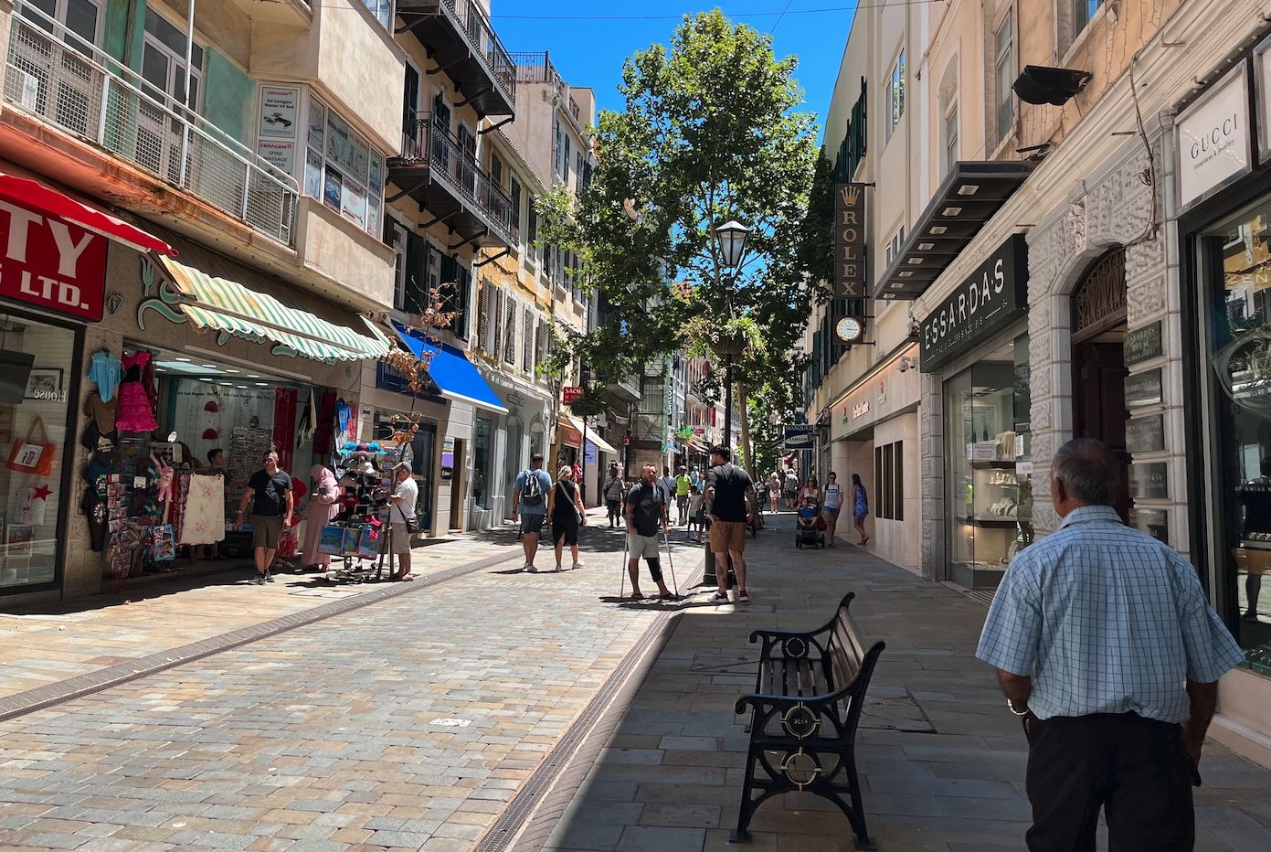 Main Street de Gibraltar. Foto: F.M. 