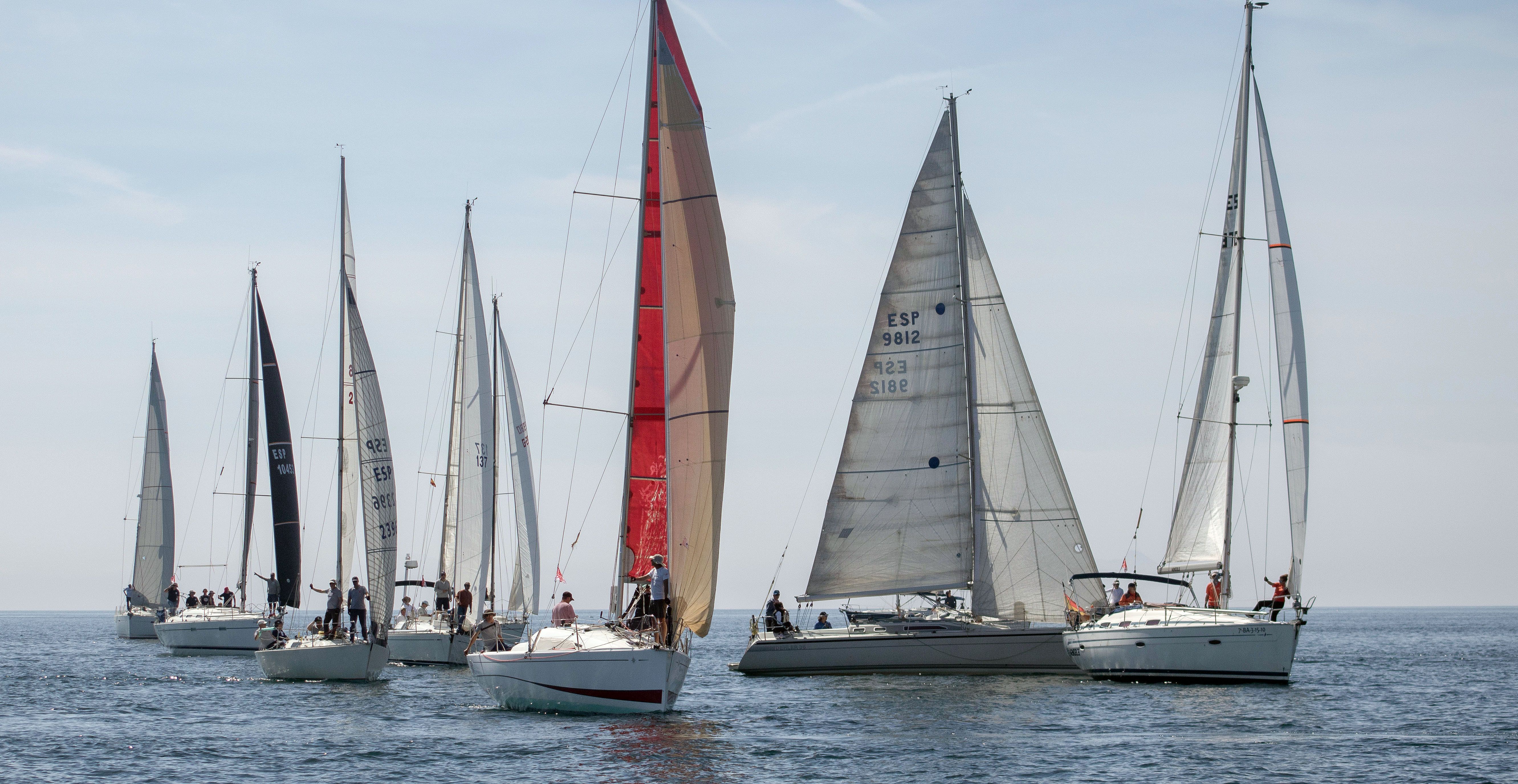 El viento, protagonista de la tercera cita del Interclubs del Estrecho-Ceuta Emociona