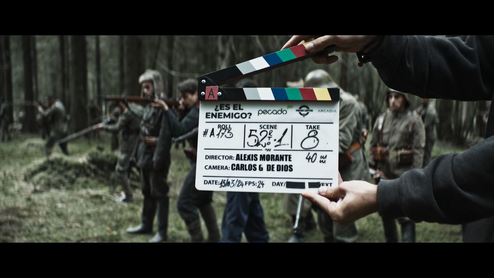 Ya disponibles las entradas gratuitas para la Muestra de Cine 'Antonio Moreno' de Los Barrios. Foto: Alexis Morante finaliza el rodaje de "¿Es el enemigo?", la película sobre la vida de Miguel Gila