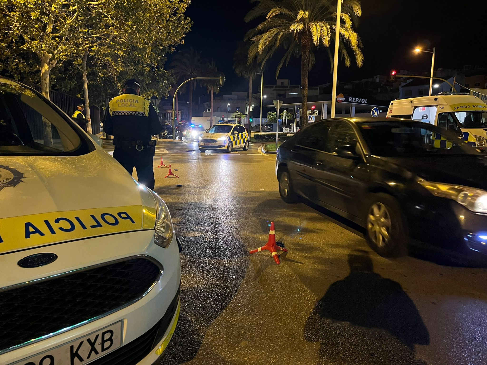 Pillan a un joven al volante sin carné y bajo los efectos de las drogas en Algeciras. Imagen de archivo. 
