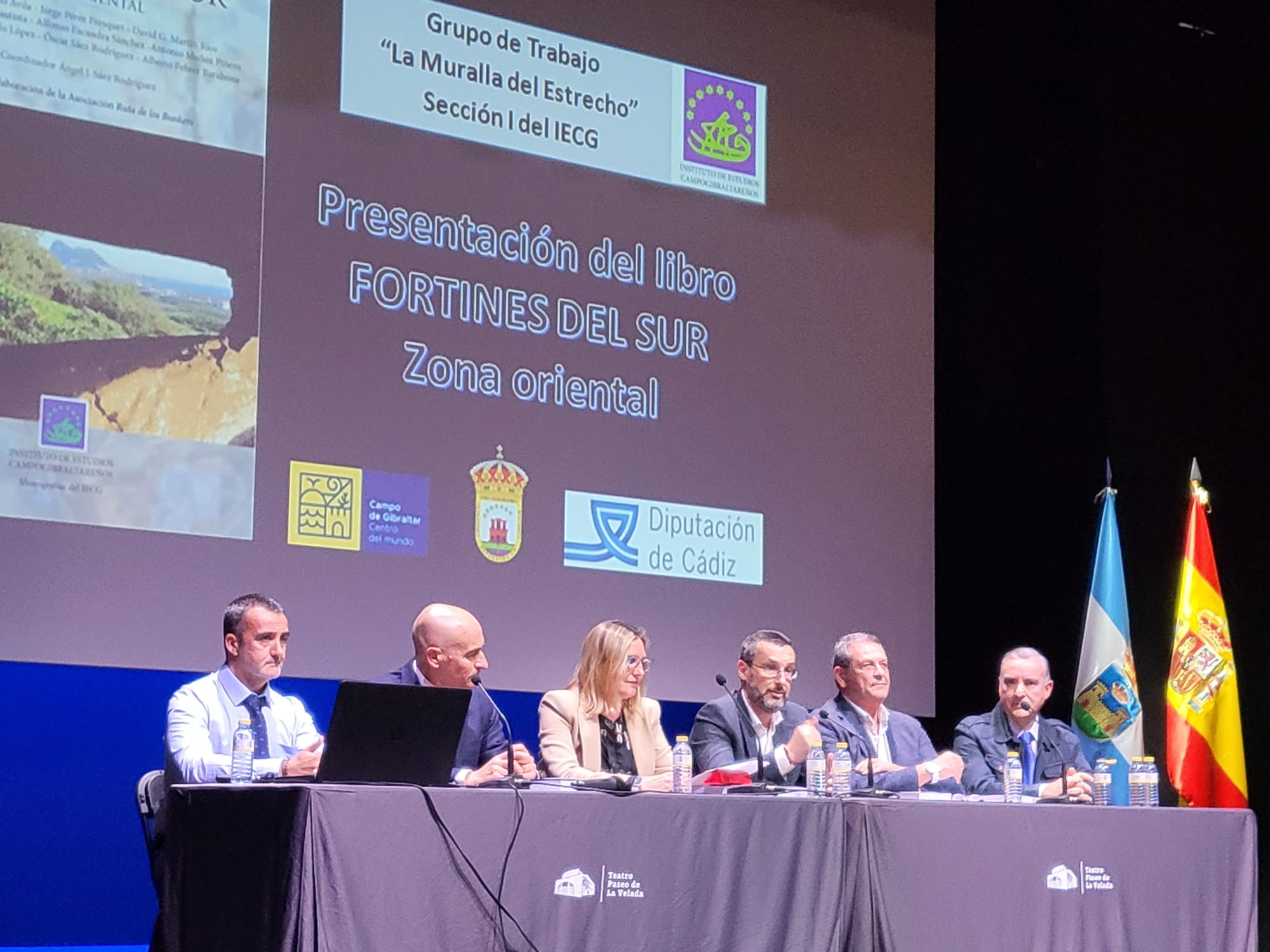 Presentación de la obra. Un recorrido por los búnkeres de La Línea, San Roque y Los Barrios, así es la nueva publicación del IECG