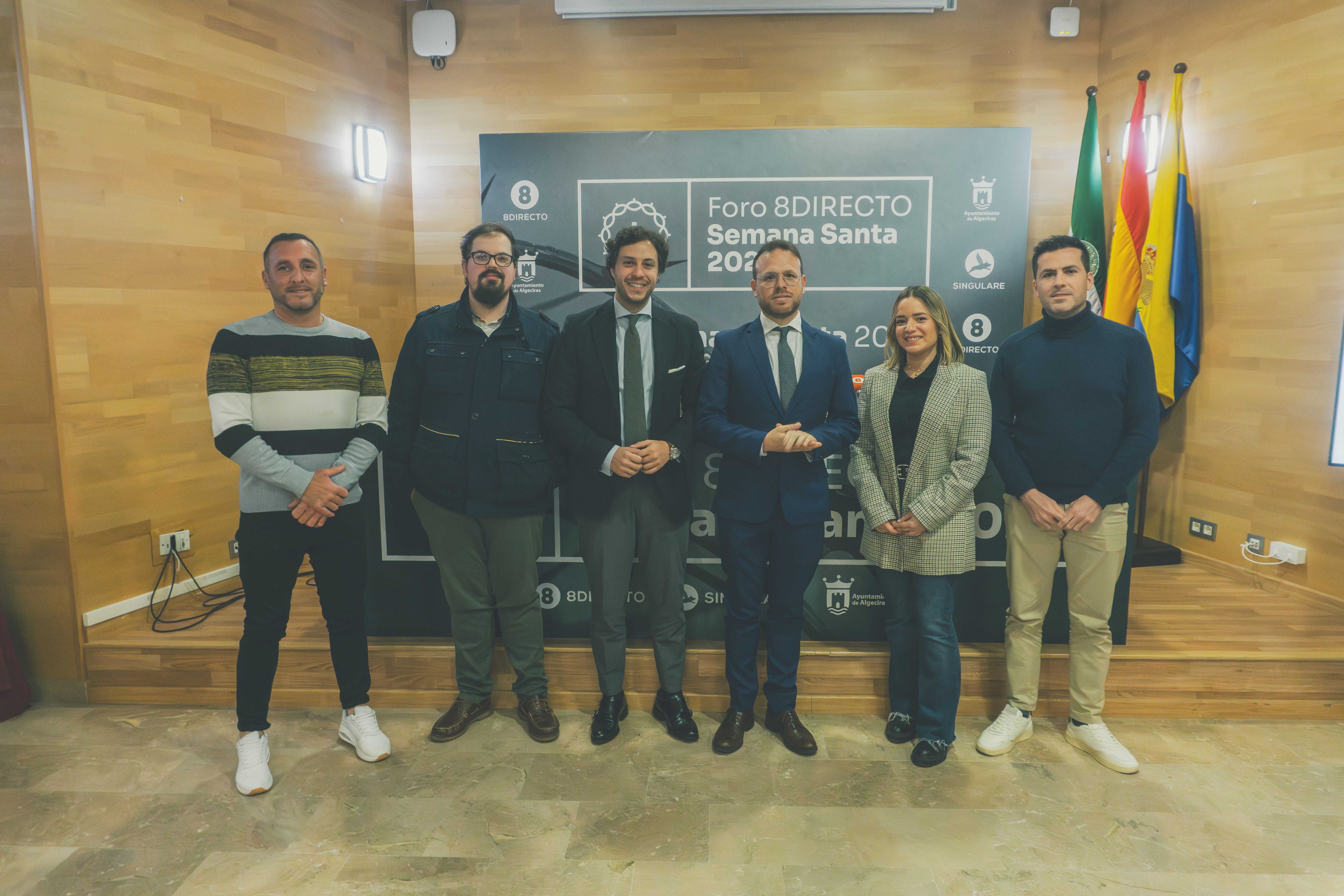 Fco. José Infantes, Ildefonso Pérez, Manu Gil, Francis Mena, Luna García y Manuel Pavón. Foto: J.M. Galindo 