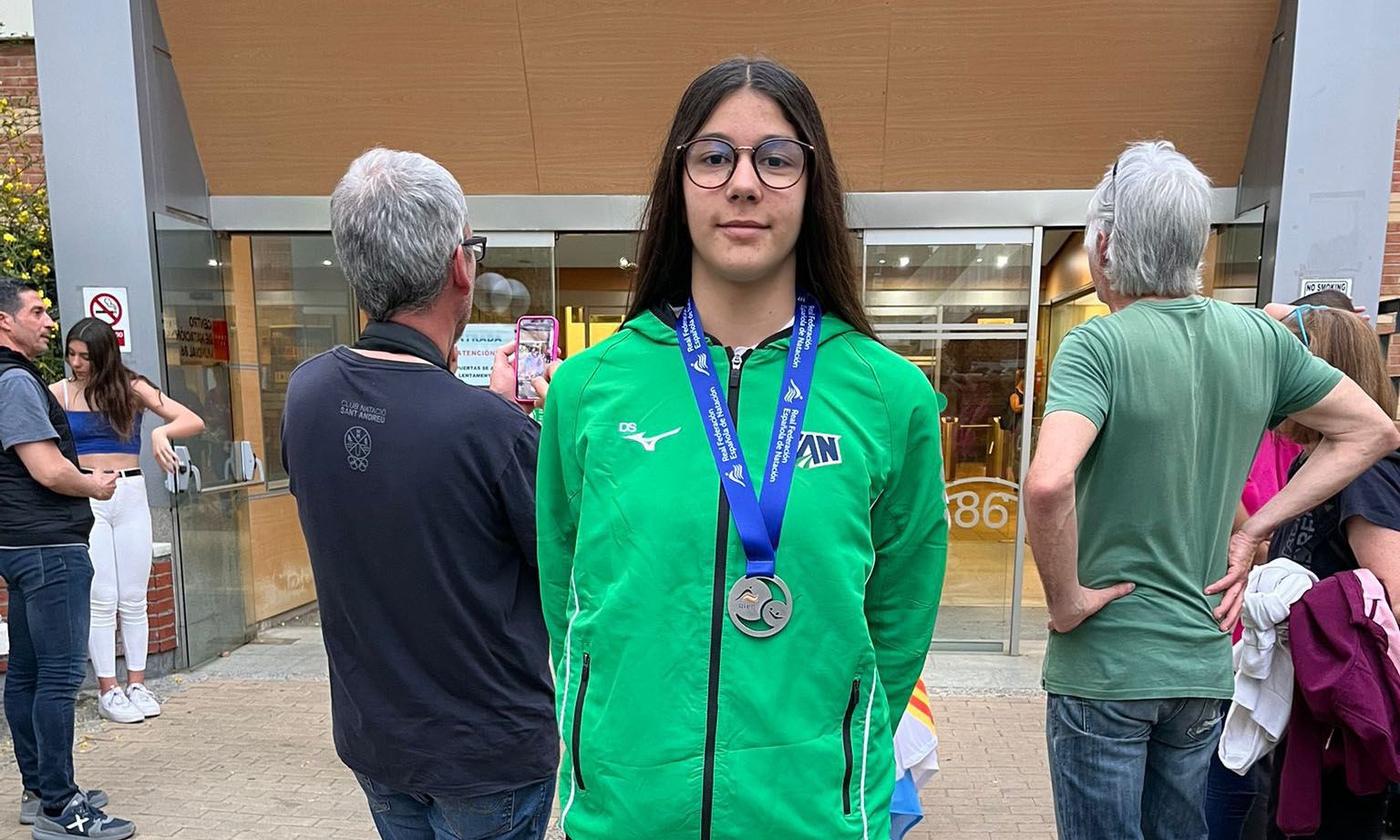 La algecireña Aitana Jiménez, subcampeona de España infantil de waterpolo