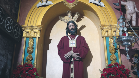 Nuestro Padre Jesús Cautivo Medinaceli. | Foto: Sofía Furse.