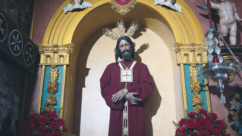 Nuestro Padre Jesús Cautivo Medinaceli. | Foto: Sofía Furse. Nuestro Padre Jesús Cautivo Medinaceli. | Foto: Sofía Furse.