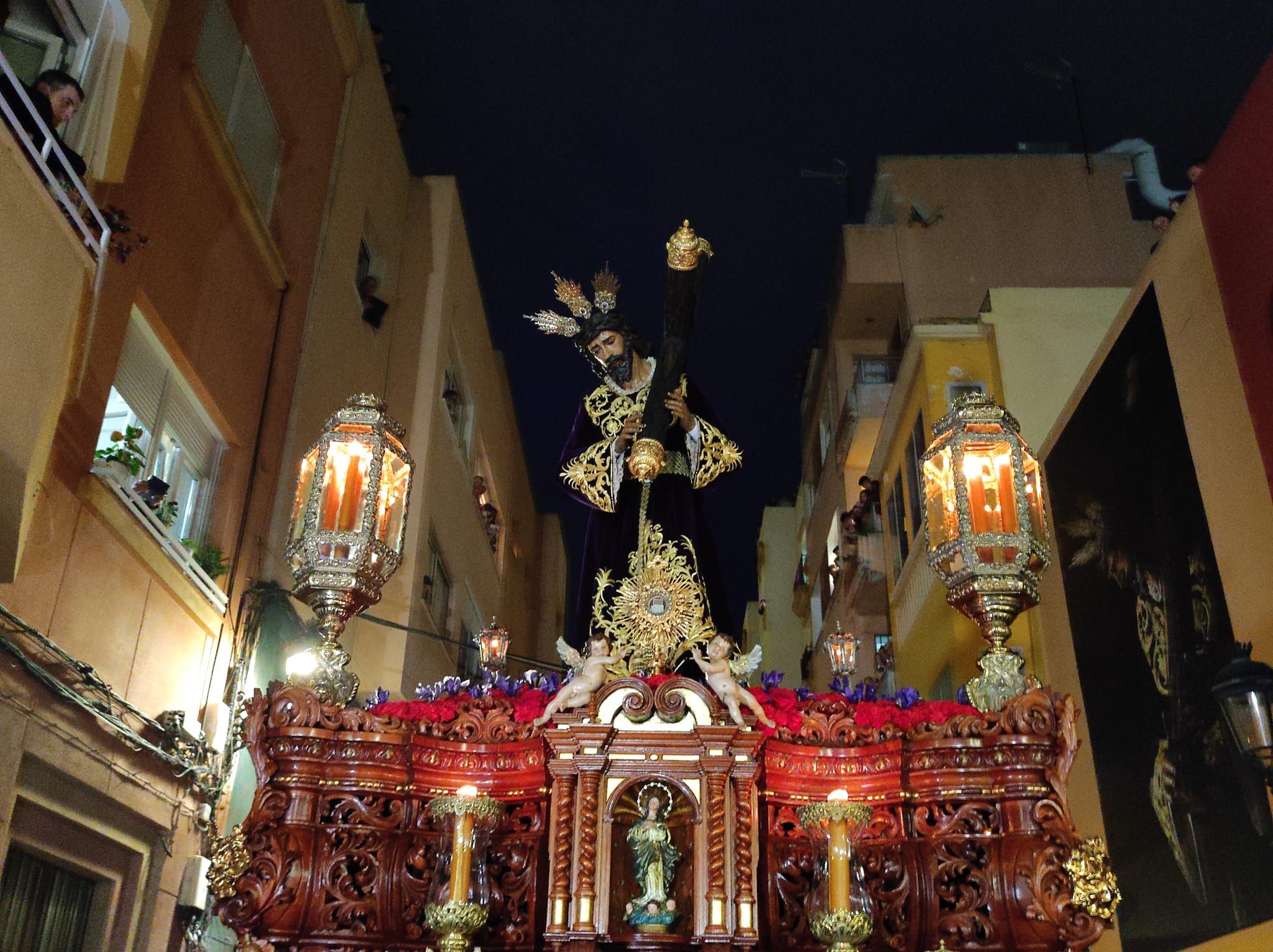 El 'Rey de Reyes' pasea por La Línea. Foto: S.D. / 8Directo.