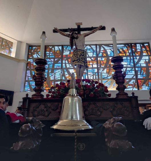El Cristo de la Almoraima, en 2023. | Foto: Francis Mena.
