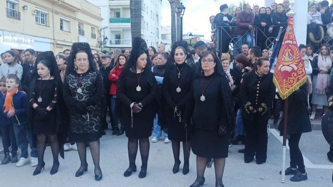 Mantillas en San Martín del Tesorillo. 