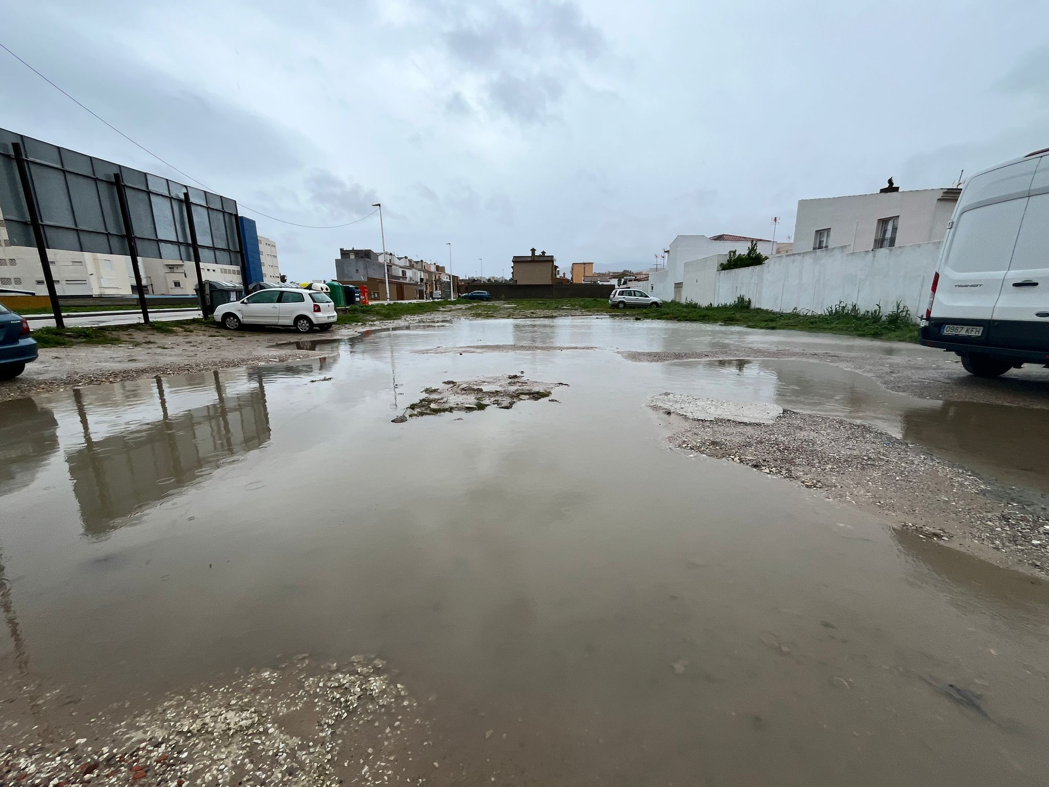 Algeciras registra 114,3 litros por metros cuadrados de lluvia en las últimas 24 horas. Foto: F.M.