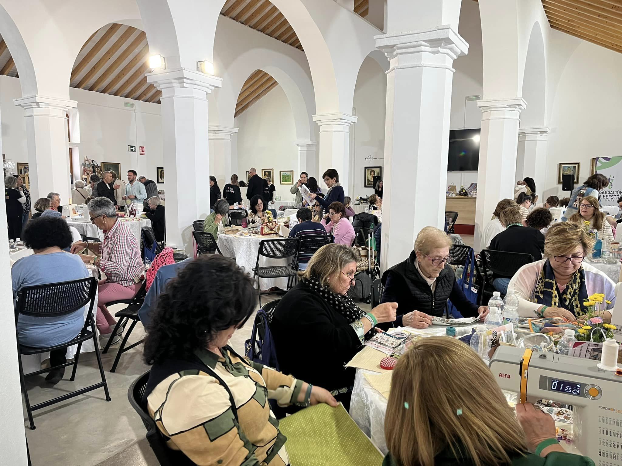 Costura solidaria: el Primer Encuentro de Patchwork en San Roque reúne a unas 80 mujeres
