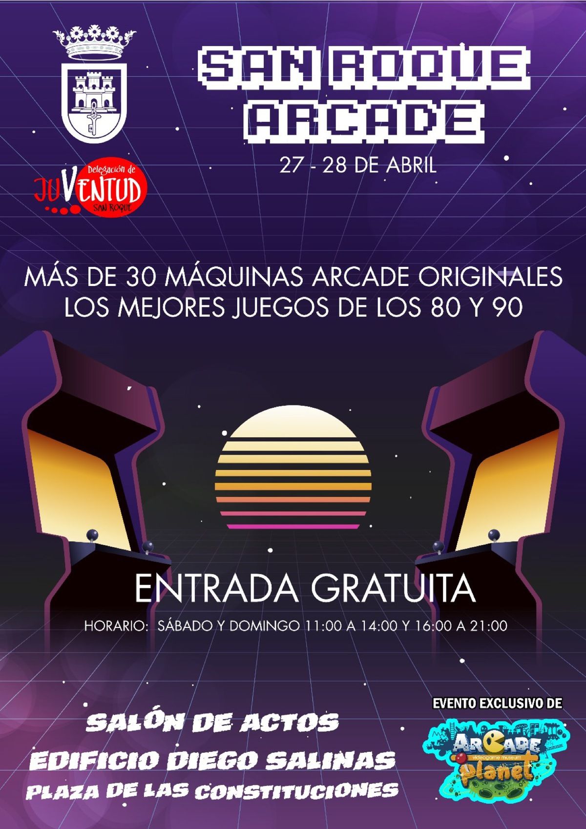 2024 cartel San Roque Arcade 2024 cartel San Roque Arcade