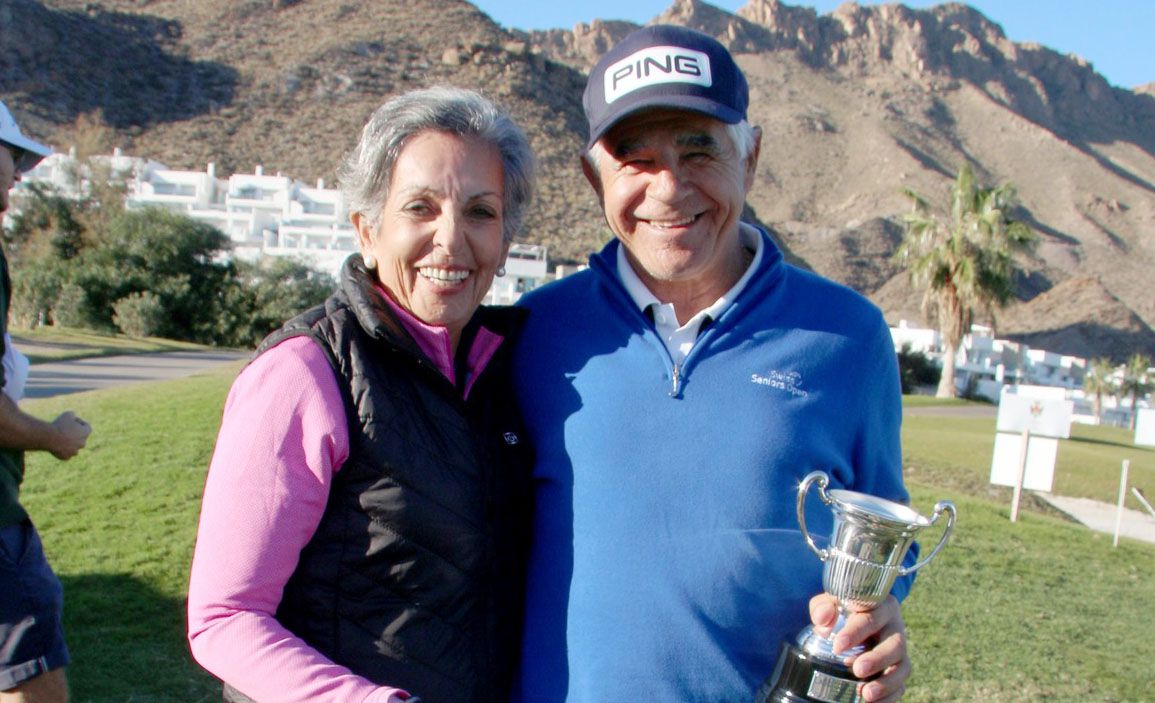 Juan Quirós, en una imagen de archivo, gana el primer torneo del Circuito de Profesionales de la Real Federación Andaluza de Golf