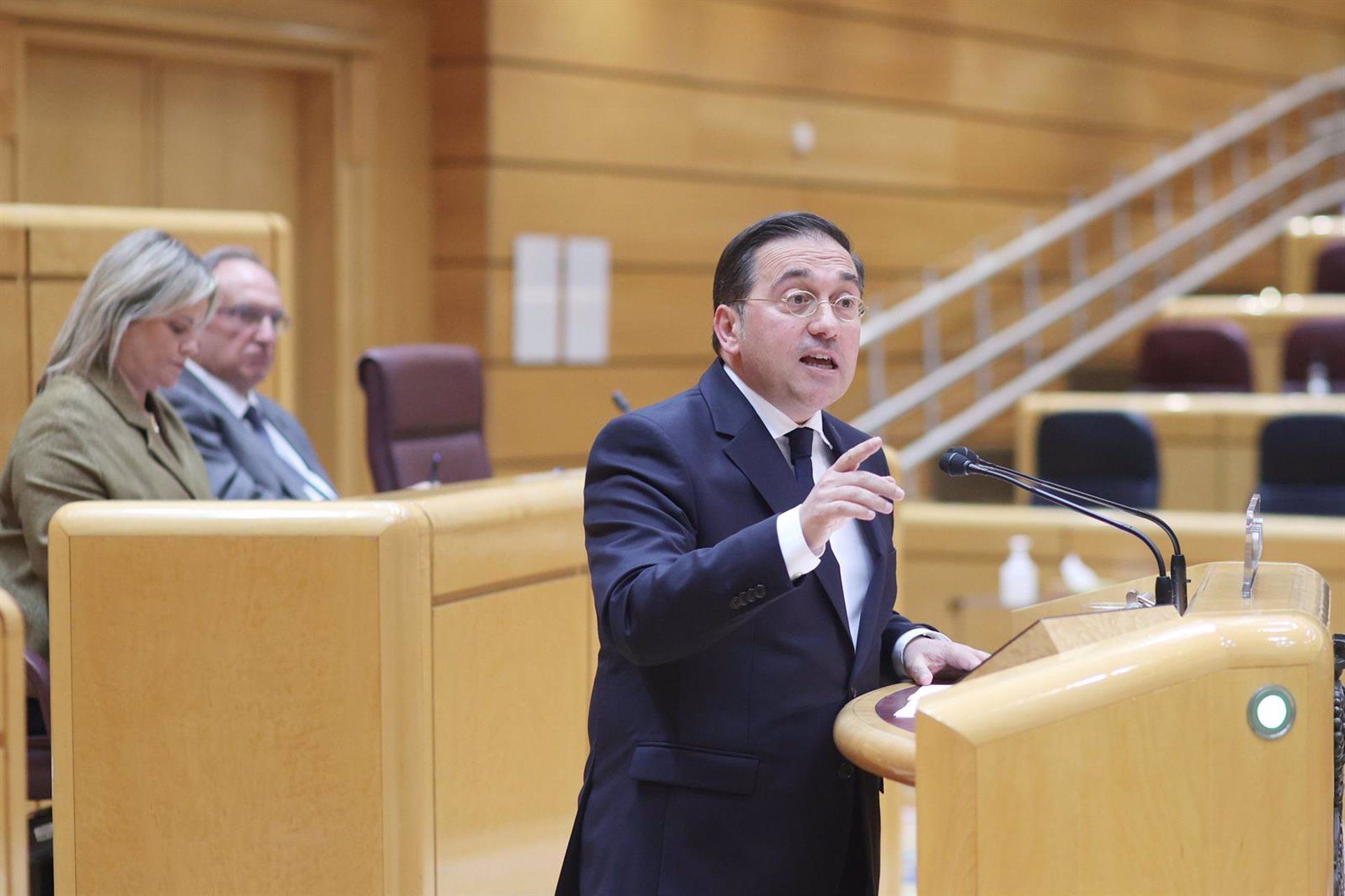 Foto: El Ministro de Asuntos Exteriores, José Manuel Albares - Ricardo Rubio - Europa Press.